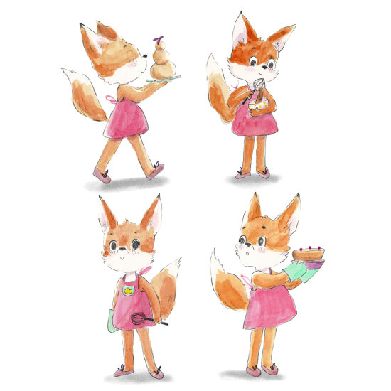 Renard - pâtissier
